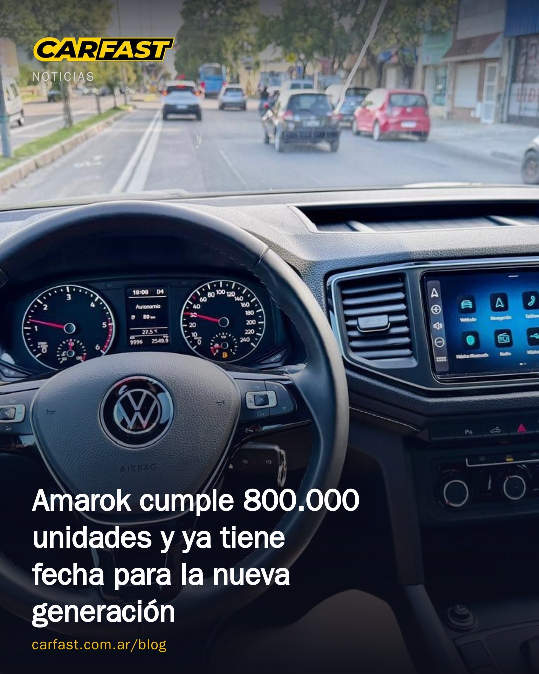 Amarok cumple 800.000 unidades y ya tiene fecha para la nueva generación