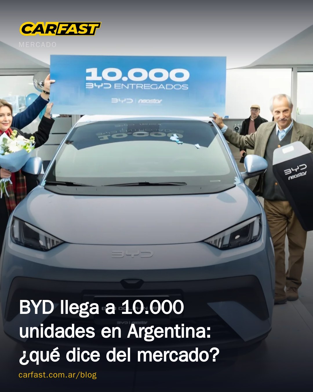 BYD llega a 10.000 unidades en Argentina: ¿qué dice del mercado?