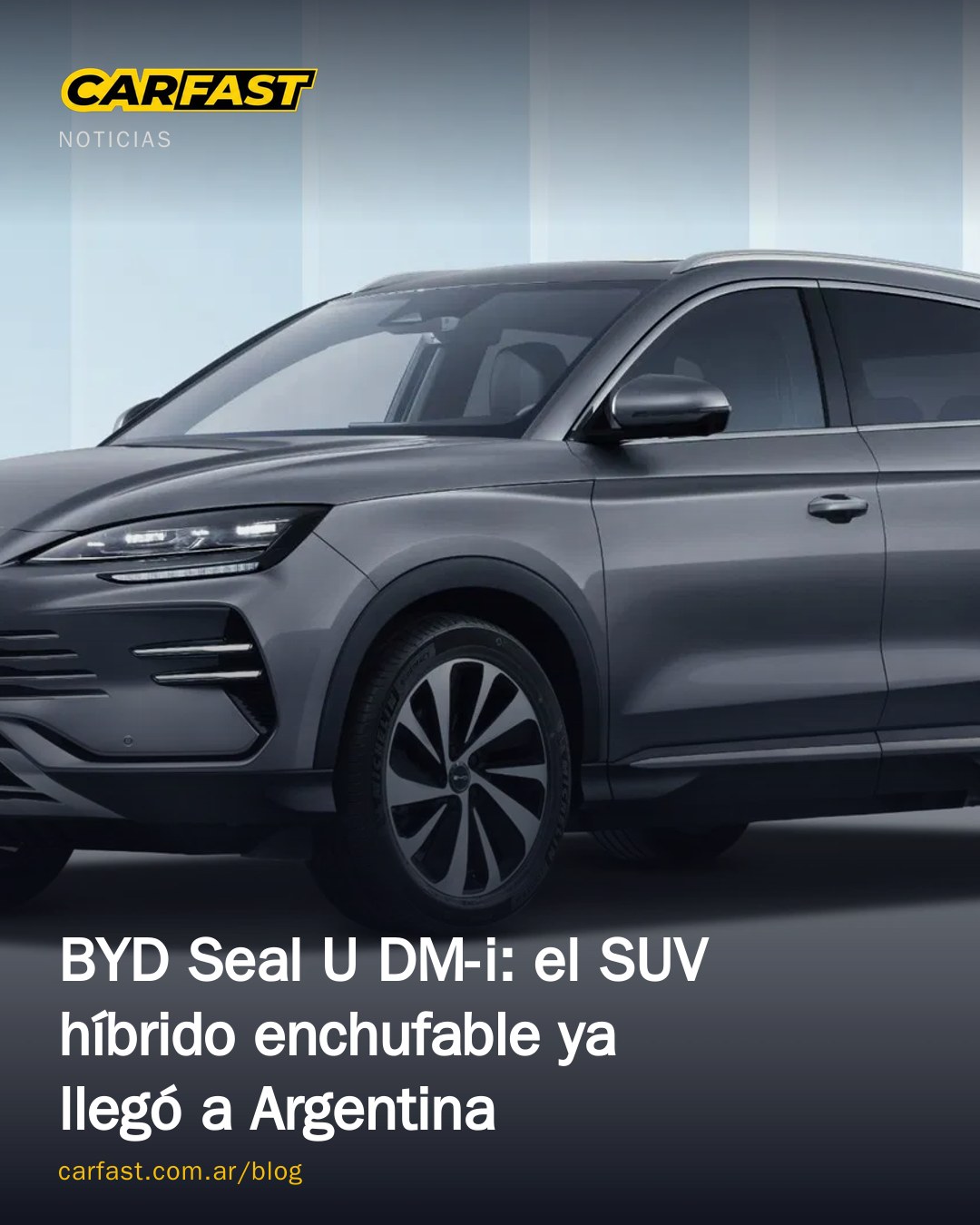 BYD Seal U DM-i: el SUV híbrido enchufable ya llegó a Argentina