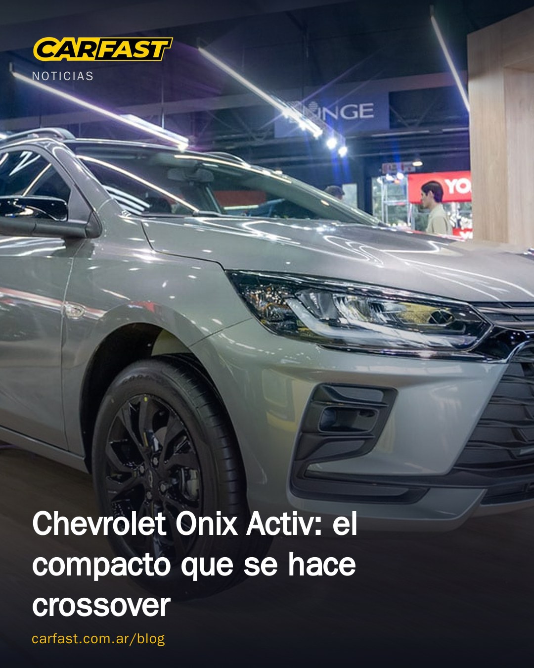 Chevrolet Onix Activ: el compacto que se hace crossover