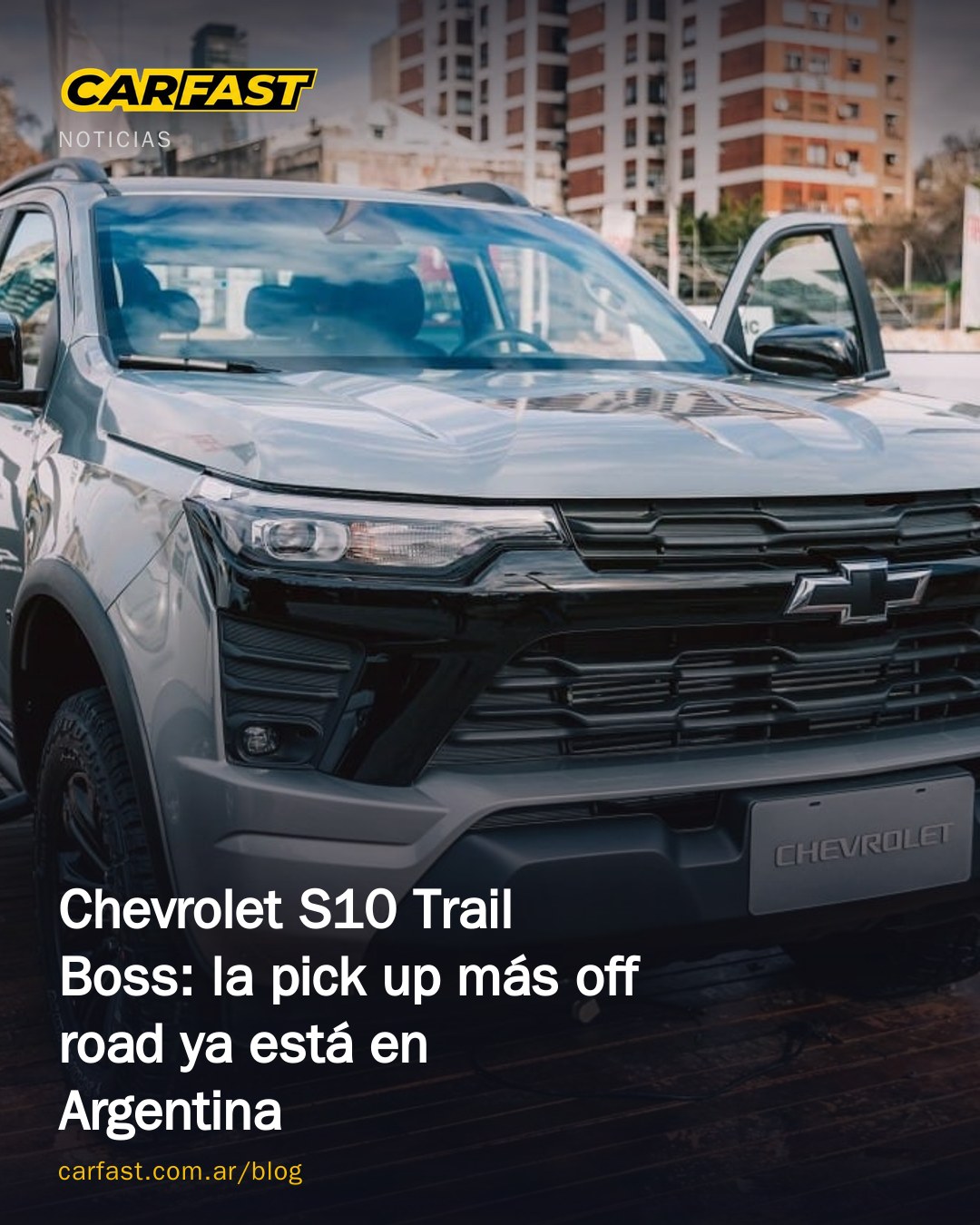 Chevrolet S10 Trail Boss: la pick up más off road ya está en Argentina