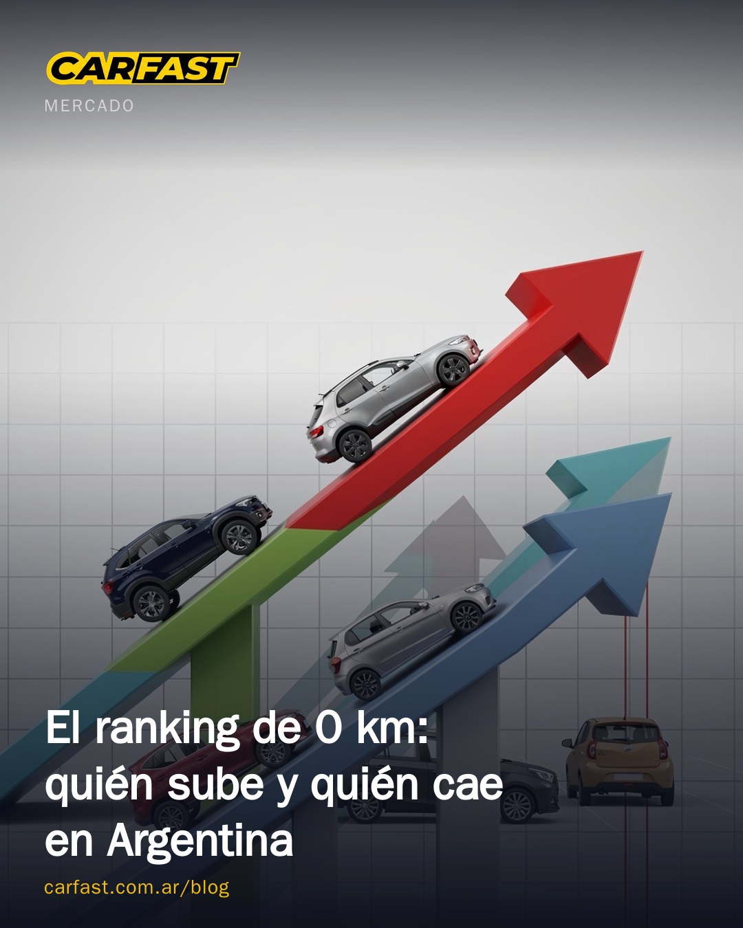 El ranking de 0 km: quién sube y quién cae en Argentina