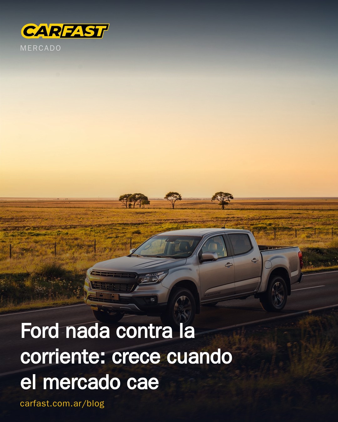 Ford nada contra la corriente: crece cuando el mercado cae