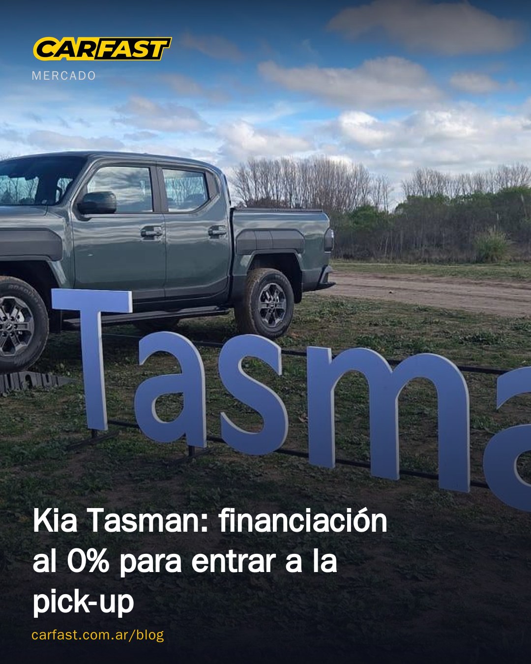 Kia Tasman: financiación al 0% para entrar a la pick-up