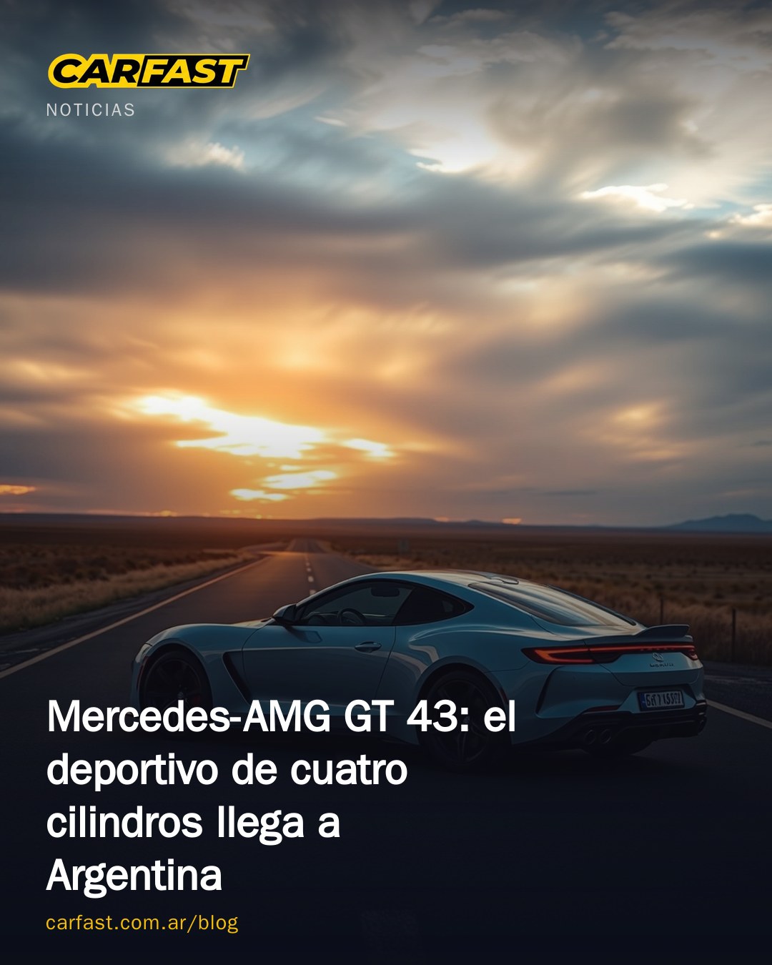 Mercedes-AMG GT 43: el deportivo de cuatro cilindros llega a Argentina