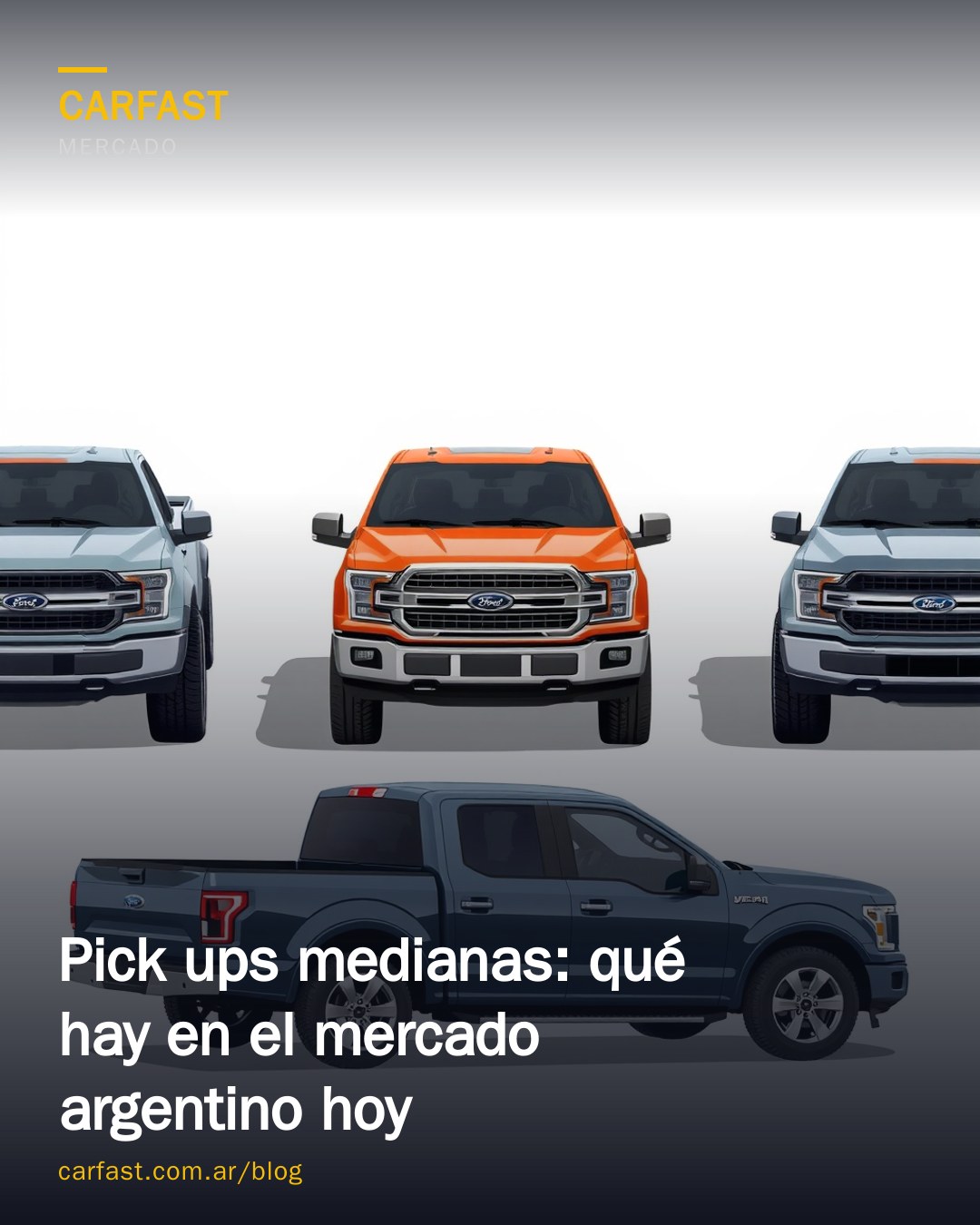 Pick ups medianas: qué hay en el mercado argentino hoy