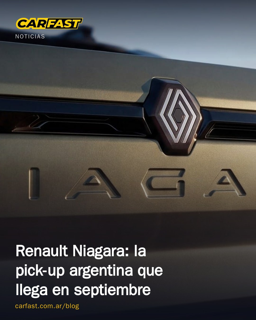 Renault Niagara: la pick-up argentina que llega en septiembre