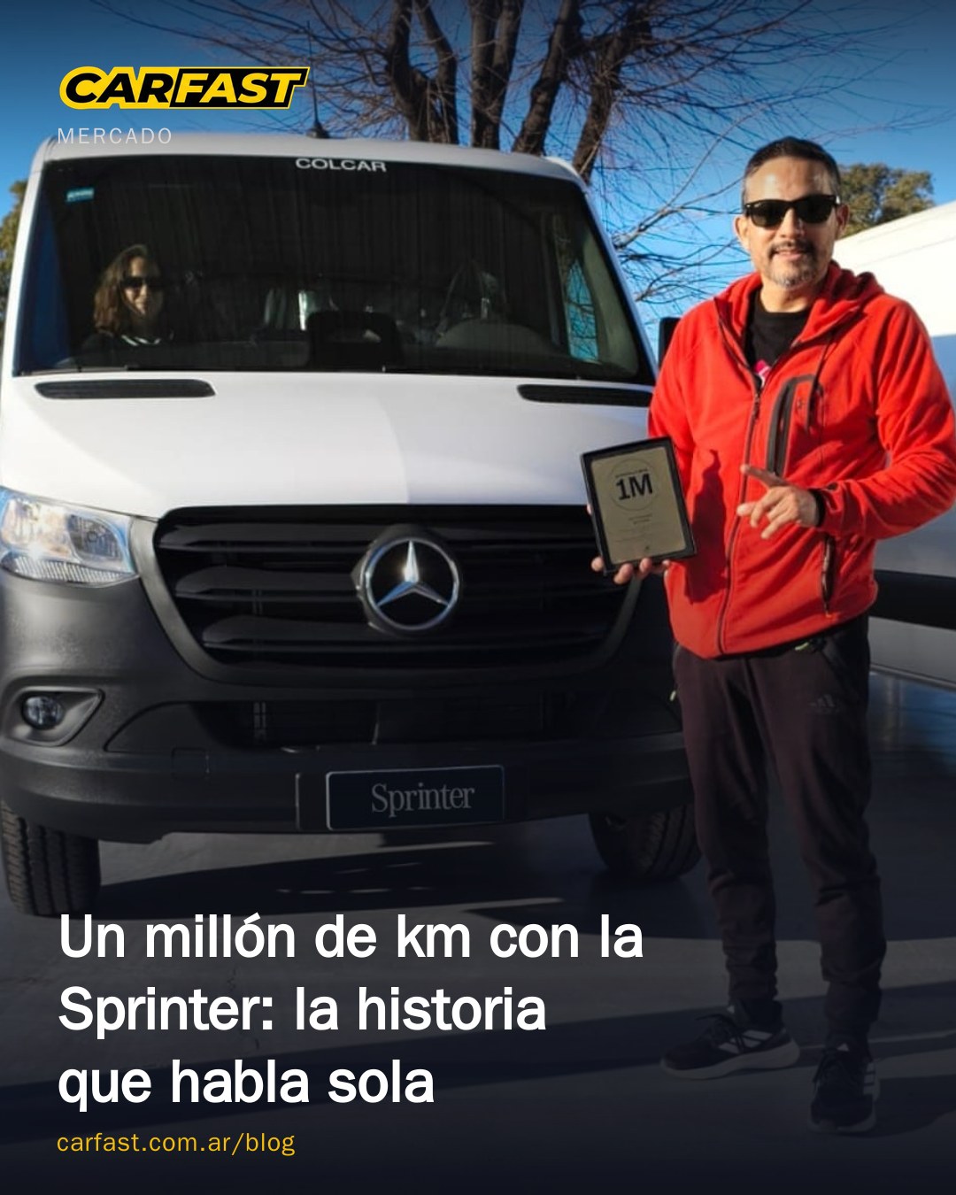 Un millón de km con la Sprinter: la historia que habla sola